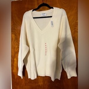 Old Navy SoSoft Cocoon Sweater in Creme De La Creme